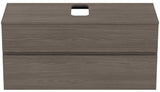 Ideal Standard Finesse Waschtischunterschrank 1202 mm, 2 Auszüge, Greige matt