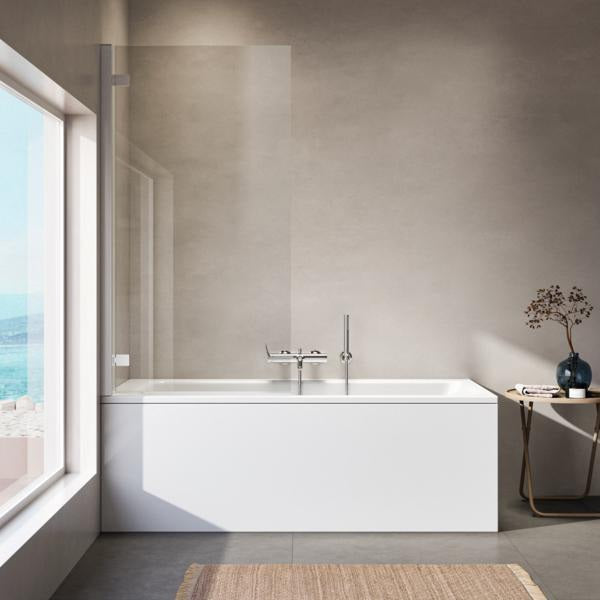 Ideal Standard Duo-Badewanne La Dolce Vita 2000x1000 mm Weiß – Rechteckige Einbauwanne mit 435 l Inhalt