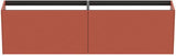 Ideal Standard Conca Waschtischunterschrank 1985 mm, 2 Auszüge, Anthrazit, wandhängend, ohne Platte