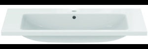 Ideal Standard i.life B Möbelwaschtisch 1010 mm, 1 Hahnloch, mit Überlauf, Weiß