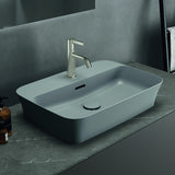 Ideal Standard Ipalyss Aufsatzschale 1 Hahnloch mit Überlauf 550x380x145mm Weiß