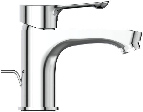 Ideal Standard Alpha Waschtischarmatur Chrom 115 mm mit Ablaufgarnitur