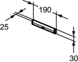 Ideal Standard LED-Leuchte Tonic II 190 mm – Serienübergreifendes Licht für Badmöbel