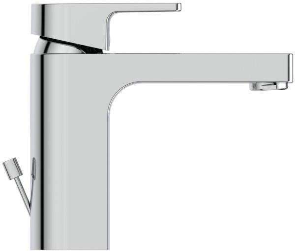 Ideal Standard Edge Waschtischarmatur Chrom 125 mm mit Ablaufgarnitur und 5 l/min Sparfunktion