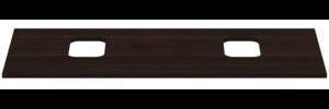 IDEAL STANDARD i.life B Waschtischplatte 1202x507x18 mm Weiß matt – 2 Ausschnitte