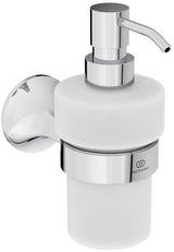 Ideal Standard La Dolce Vita Lotionspender Silver Storm – Wandmontage, Glasflakon, 0,25 l