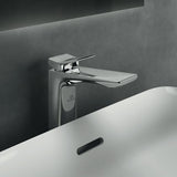 Ideal Standard Conca Waschtischarmatur Brushed Gold mit Ablaufgarnitur und 150 mm Auslauf