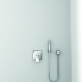 Ideal Standard Idealrain Atelier Brausehalter, eckige Rosette, Brushed Gold, Messing