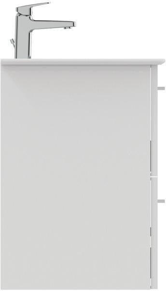 Ideal Standard i.life A Waschtischset 60 cm mit Unterschrank und chrom Griff, Weiß matt