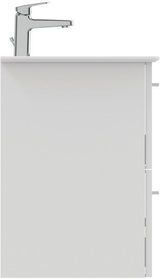 Ideal Standard i.life A Waschtischset 60 cm mit Unterschrank und chrom Griff, Weiß matt