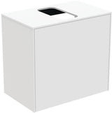 Ideal Standard Conca Waschtischunterschrank Eiche geflammt 602 mm mit Auszug und Push-Open