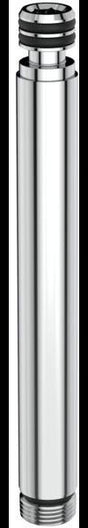 Ideal Standard Brausestangenverlängerung 150 mm, Ø 20,6 mm, Chrom – Verlängerung für Brausestangen