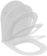 Ideal Standard WC-Sitz Blend Curve Sandwich Softclosing Weiß – Duroplast mit Absenkautomatik