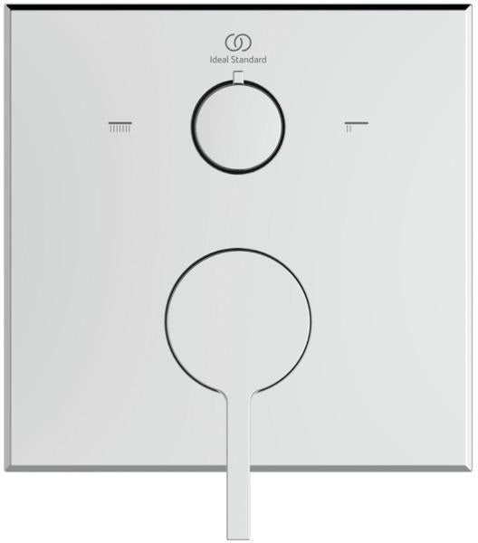 Ideal Standard Joy Neo Badearmatur Unterputz Magnetic Grey – Fertigmontageset