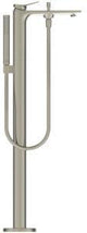 IDEAL STANDARD Conca freistehende Wannenarmatur mit Stick-Handbrause, 204 mm Ausladung, Silver Storm