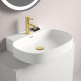 IDEAL STANDARD Aufsatzwaschtisch Linda-X 600x500mm, 1 Hahnloch, mit Überlauf, weiß