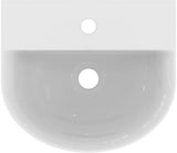 Ideal Standard Handwaschbecken Connect Air 400x350x150 mm, 1 Hahnloch, mit Überlauf, Weiß