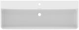 Ideal Standard Conca Aufsatzwaschtisch 1200x450x165 mm, 1 Hahnloch, mit Überlauf, Weiß
