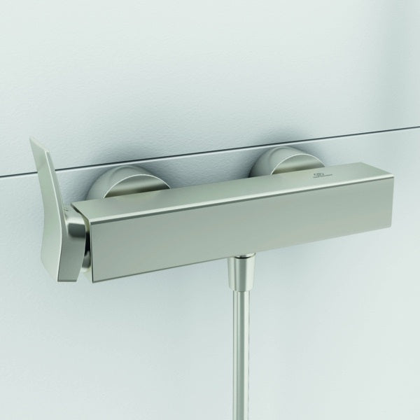 Ideal Standard Conca Brausearmatur AP Brushed Gold – Wandmontage, Einhandhebelmischer, Messing