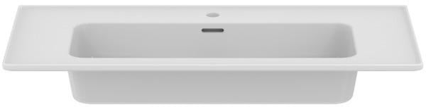 Ideal Standard Möbelwaschtisch Strada II, 1040x460x180 mm, 1 Hahnloch, Weiß