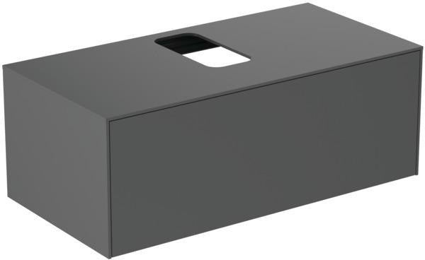 Ideal Standard Conca WT-Unterschrank 1002 mm, 1 Auszug, Push-Open, weiß matt