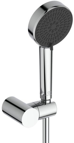 Ideal Standard Idealrain 2F-HB Handbrause-Set 100 mm Chrom mit 2-Funktion und Antikalksystem