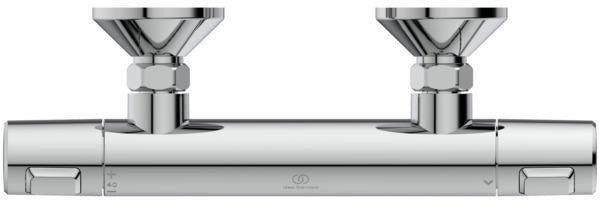 Ideal Standard Ceratherm T25 Brausethermostat AP, Ausladung 80 mm, Chrom – mit Verbrühschutz