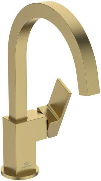 Ideal Standard Extra Ausstellungsmuster auf Acrylsockel mit WT-Armatur hohem Auslauf BD505A2