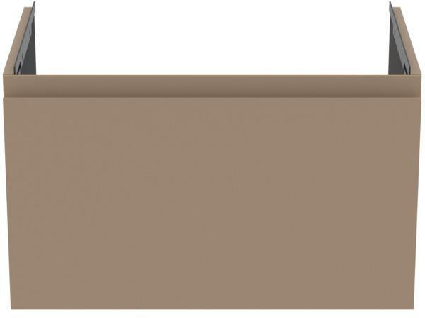 Ideal Standard Finesse Möbelwaschtischunterschrank 600 mm mit Auszug und Softclose in Greige matt