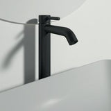 Ideal Standard Ceraline Waschtischarmatur 150 mm verchromt, 5 l/min mit verlängertem Sockel