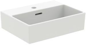 Ideal Standard Handwaschbecken Extra 450x350x150mm, 1 Hahnloch, mit Überlauf, Weiß, geschliffen