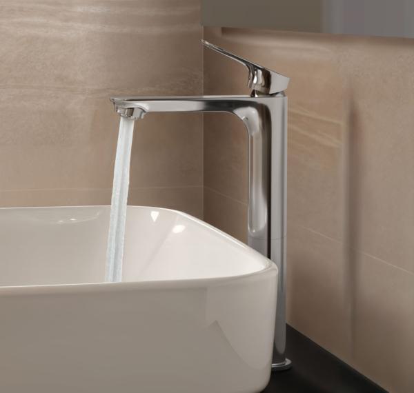 Ideal Standard Ceralife O Waschtisch-Einhandhebelmischer mit Kaltstart-Funktion, Chrom