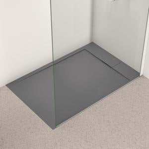 Ideal Standard Ultra Flat S i.life Brausewanne 1200x800x30 mm Carraraweiß – Mineralguss mit Rutschhemmung