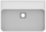 Ideal Standard Strada II Waschtisch 600x430x170mm geschliffen ohne Hahnloch mit Überlauf Weiß