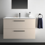 Ideal Standard i.life A Unterschrank 1000 mm Sandbeige matt – 2 Auszüge, Softclose, wandhängend