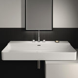 Ideal Standard Waschtisch Conca 1200x450x165mm, 3 Hahnlöcher, mit Überlauf, geschliffen, Weiß