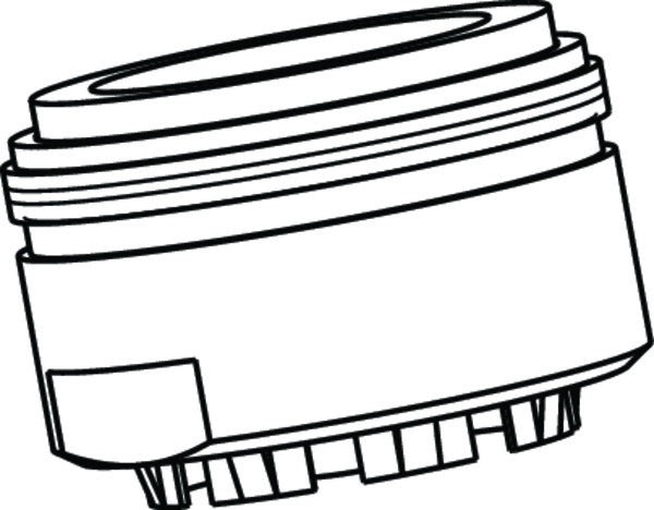 Ideal Standard Strahlregler M24x1 ND A.G. Ceramix Blue Chrom – Verchromter Mischdüsen-Einsatz