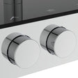 IDEAL STANDARD Duschsystem Ceratherm Solos mit Brausethermostat, Kopf- und Handbrause, Chrom