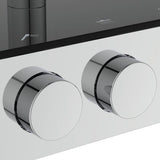 IDEAL STANDARD Duschsystem Ceratherm Solos mit Brausethermostat & Kopfbrause, Chrom