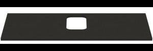 Ideal Standard i.life B Waschtischplatte 1002x507x18 mm Weiß Matt – mittiger Ausschnitt