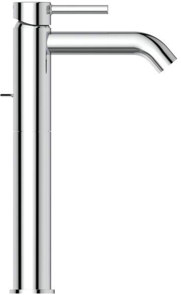 Ideal Standard Ceraline Waschtischarmatur mit 150 mm Ausladung, Ablaufgarnitur und Heißwasser-Sparfunktion