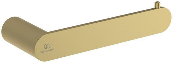Ideal Standard Papierrollenhalter Conca, rund, Brushed Gold, Messing, verdeckte Befestigung