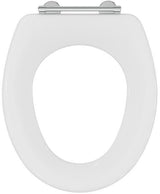 IDEAL STANDARD WC-Sitz Contour 21 mit Stangenscharnier, Weiß, Duroplast, mit Deckel