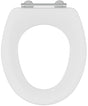 IDEAL STANDARD WC-Sitz Contour 21 mit Stangenscharnier, Weiß, Duroplast, mit Deckel