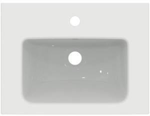 Ideal Standard i.life S Möbelwaschtisch 510 mm, 1 Hahnloch, mit Überlauf, Weiß