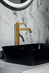 IDEAL STANDARD Joy Waschtischarmatur – Brushed Gold, 170 mm Auslauf, ohne Ablaufgarnitur