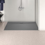 Ideal Standard Ultra Flat S i.life Rechteck-Brausewanne 1700x900x30mm Carraraweiß – Mineralguss, matt, Anti-Rutsch