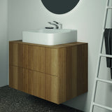 Ideal Standard Conca WT-Unterschrank 802 mm, 2 Auszüge, Push-Open, Anthrazit