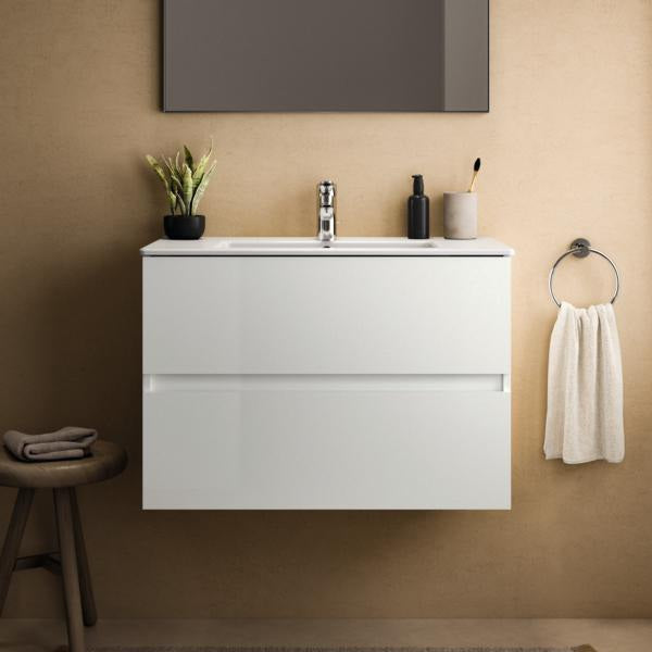 IDEAL STANDARD MWT-Unterschrank Eurovit+ 800 mm mit 2 Auszügen in grau