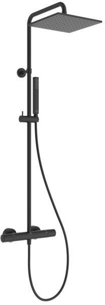IDEAL STANDARD Duschsystem Ceratherm T25 M mit Thermostat, Kopf- und Handbrause, Chrom